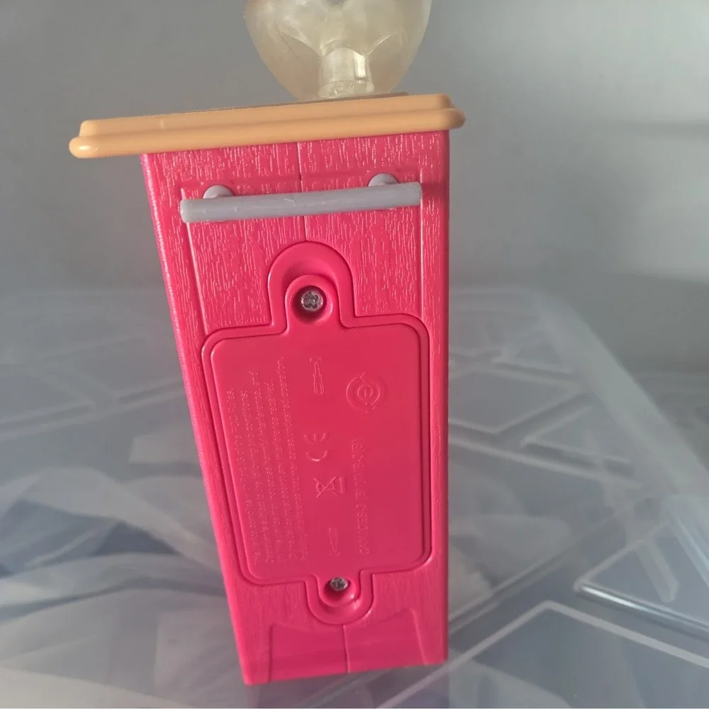 Barbie 2015 Dreamhouse Furniture Pink Sink Bathroom Accessory